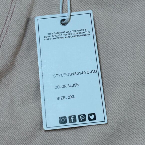 Judy Blue Just Blushy High Waist Denim Shorts - Picture 10 of 10